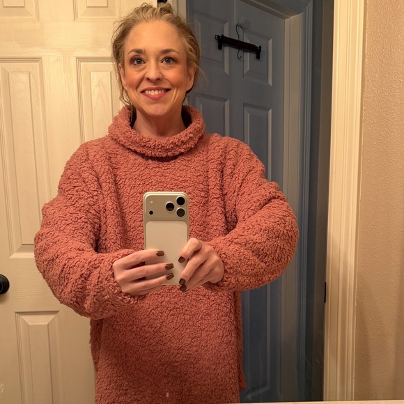 NWT EDDIE BAUER POPCORN FLEECE PULLOVER - Picture 6 of 7